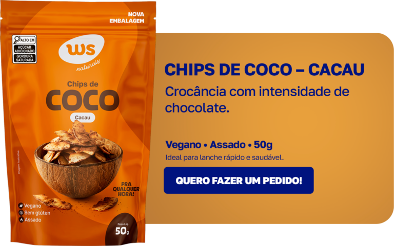 chips cacau