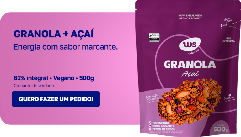 granola açai